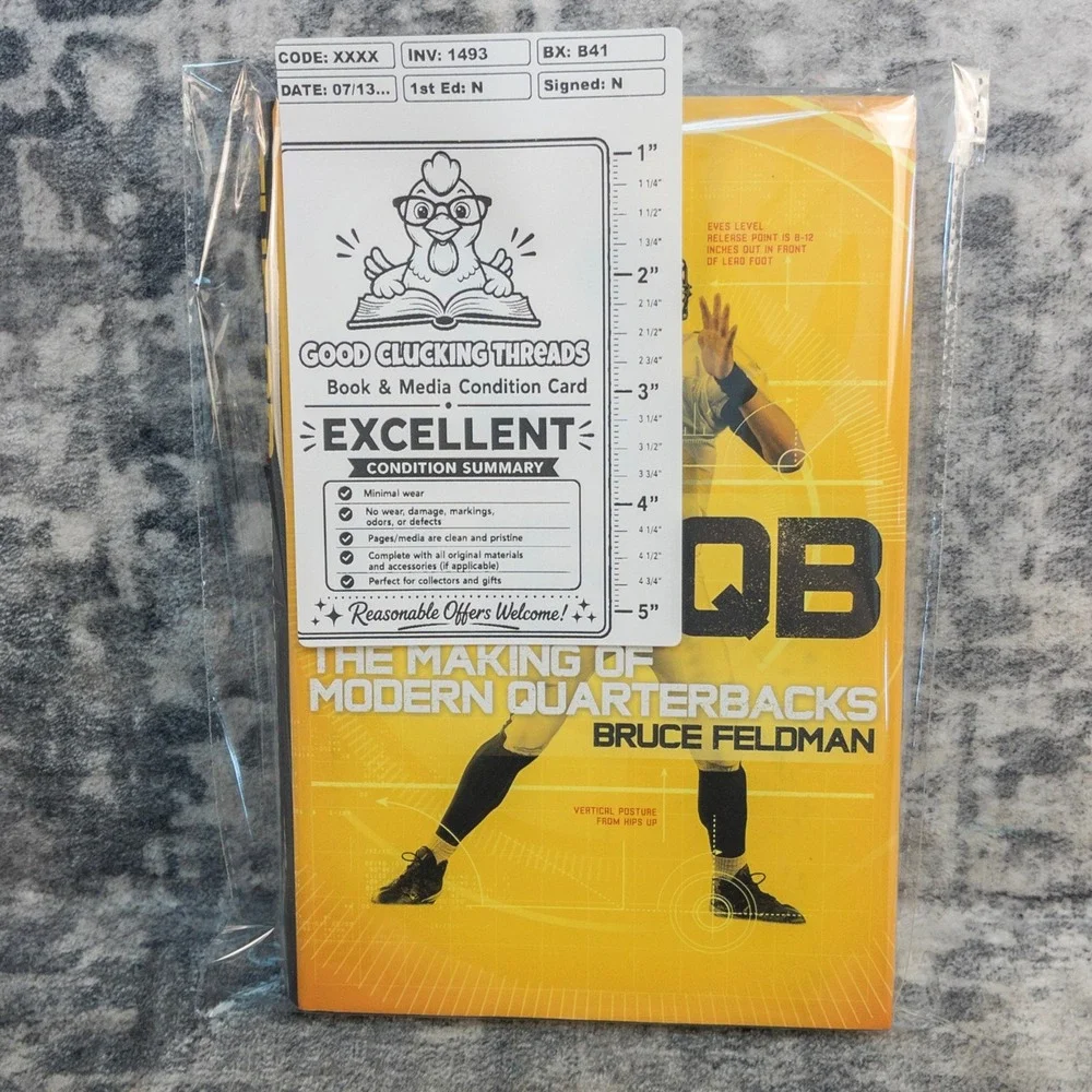 The QB Making of Modern Quarterbacks Bruce Feldman Hardcover NFL Sports
